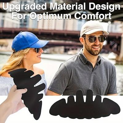 5pcs Hat Sweat Liner Shields Absorbing Pad Prevents Stains Protector Bands For Baseball Golf Cap Men Women