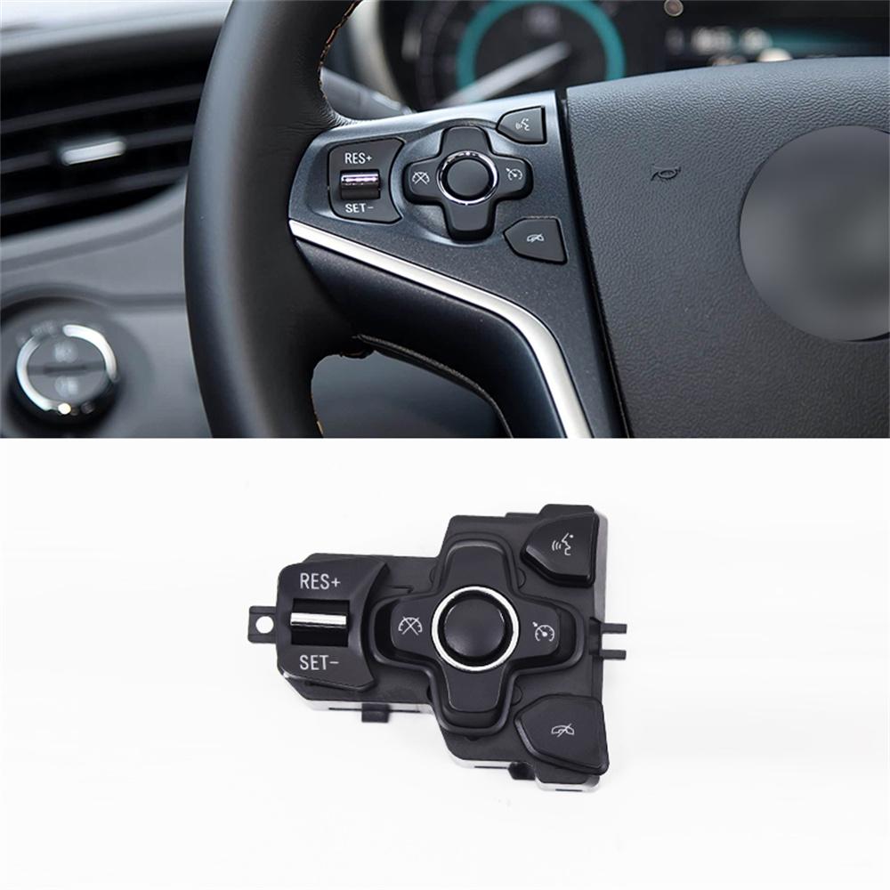 Left Steering Wheel Switch Button Cover Fit for Buick Regal Lacrosse 14-16