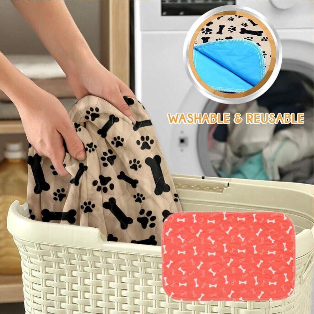 Washable Pet Bed Mat Reusable Puppy Pee Pad with Pheromones Durable Pet Training Pads  Pet Training