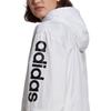 adidas Giacca Tessuta Casual Sportiva con Cappuccio Donna Capispalla Bianco GL0647