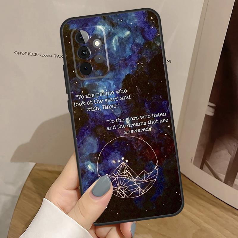 A Court Of Mist And Fury Case For Samsung Galaxy A33 A53 A13 A54 A34 A14 A56 A36 A16 A06 A12 A32 A52 A35 A17 A15 A55