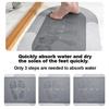 Super Absorbent Bathroom Mat Non-slip Toilet Non-slip Bathtub Mat Bathroom Entry Door Carpet Diatomite Protective Foot Mat Rugs
