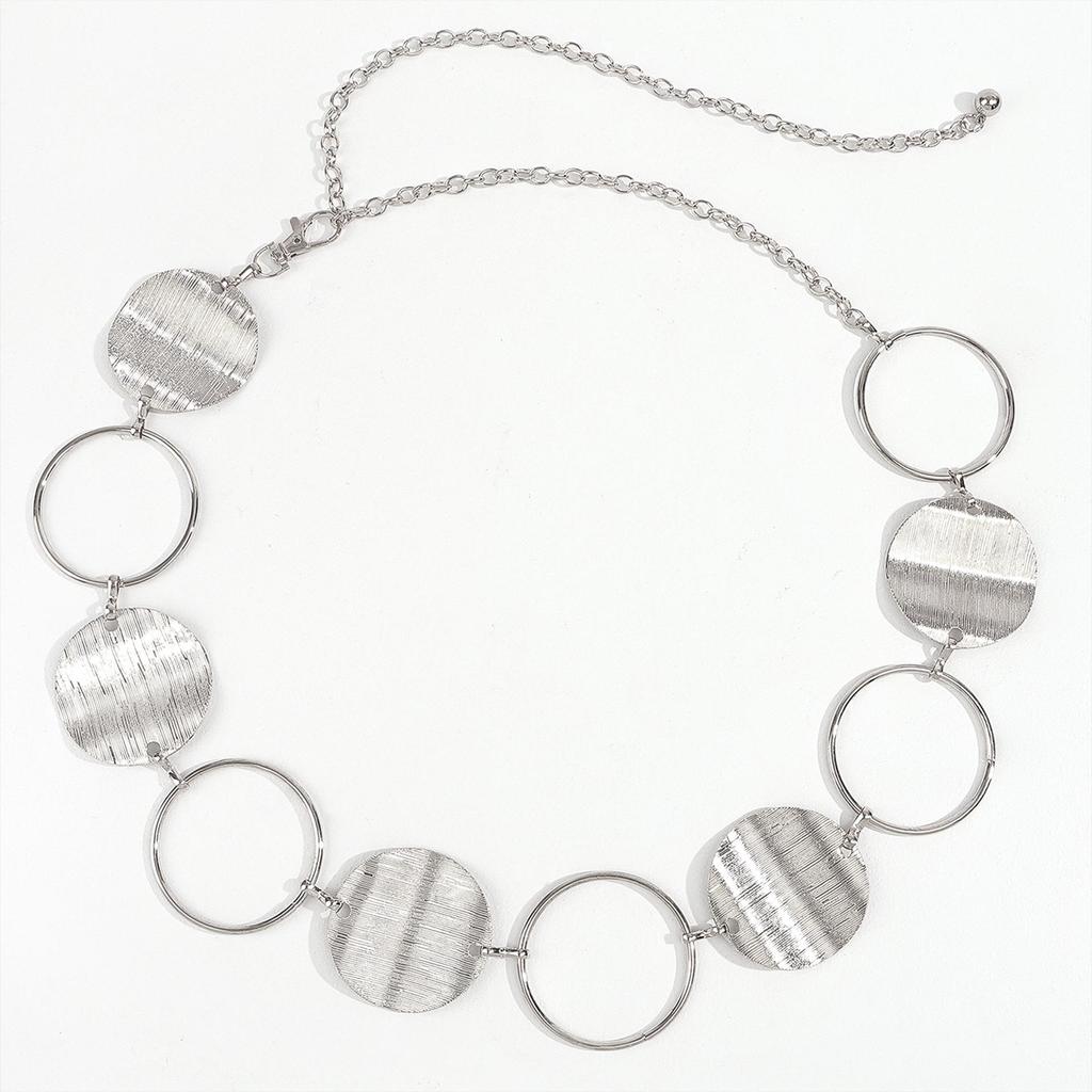 Bohemian Ethnic High-End Metal Waist Chain Belt for Women - Retro, Versatile Fashion Accessory