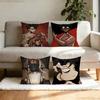 VVincent RRody DDead PPlateS Pillow Case Sofa Living Room Bedroom Headboard Backrest Cushion Square Cushion Nap Time