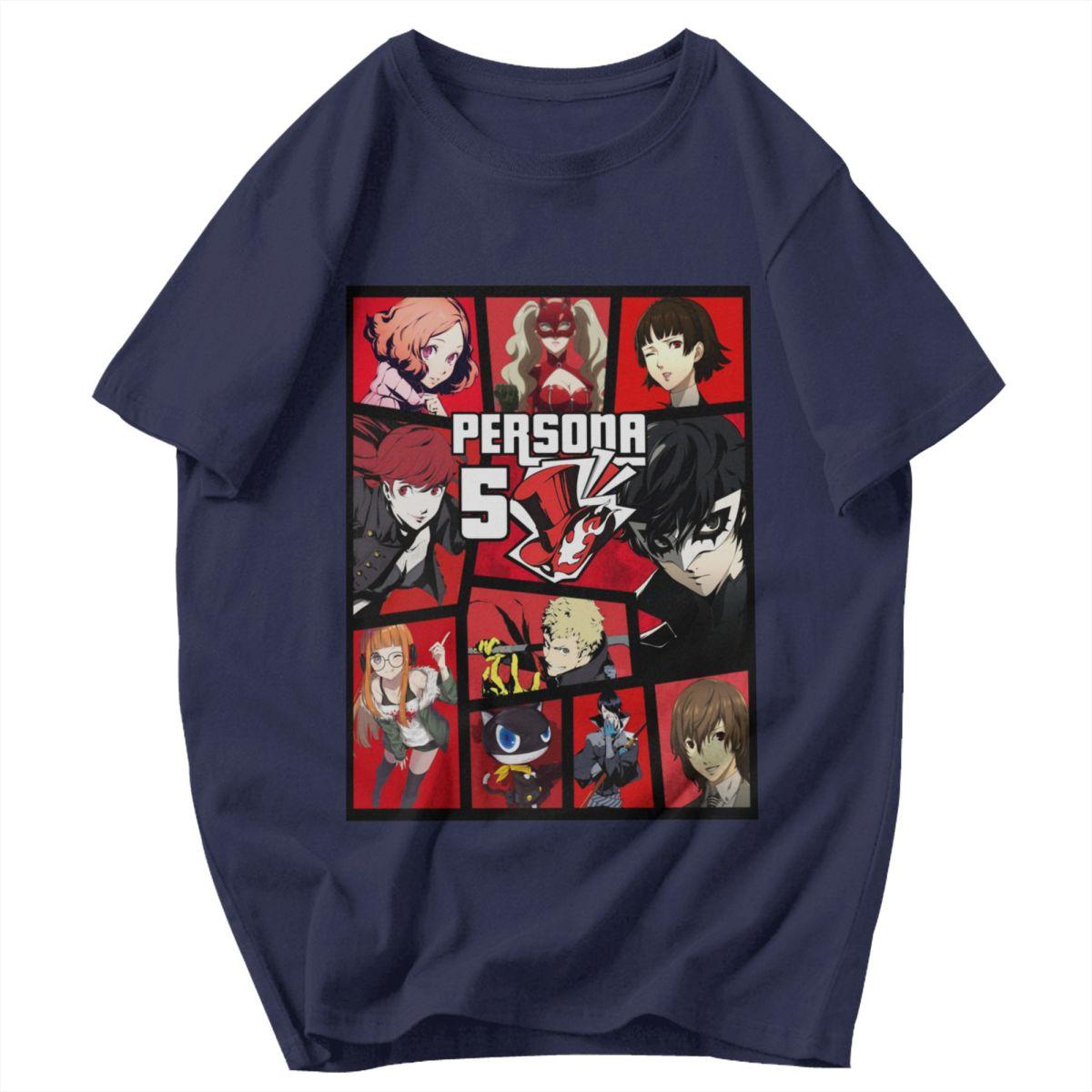 

Men T Shirt Persona 5 Awesome Gifts Y2K Graphic Tees Unisex Tops T Shirts 4XL