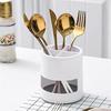 Drain Storage Cages, Separate Racks, Bathroom Toothbrush Paste Storage Boxes, Kitchen Household Storage Boxes Durable White
