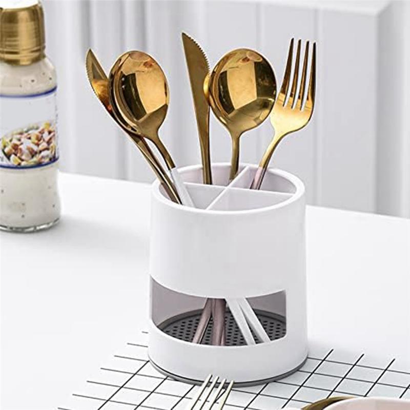 Drain Storage Cages, Separate Racks, Bathroom Toothbrush Paste Storage Boxes, Kitchen Household Storage Boxes Durable White