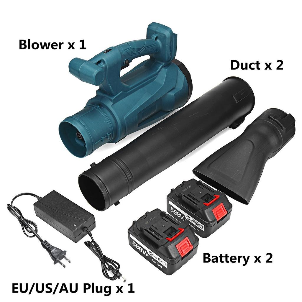588Vf 30000RPM Dust Collector Sweeper Garden Tools Handheld Leaf Blower Cordless Electric Air Blower