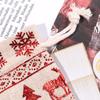 5Pcs Christmas Drawstring Gift Bag Candy Jewelry Packaging Bags for Xmas Decoration Christmas Bags