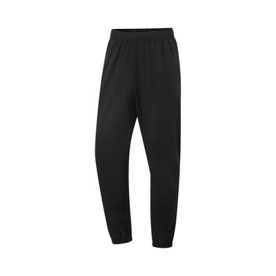 Li Ning Fitness Series Casual Comfortable Versatile Quick-Dry Sports Long Pants Men Bottoms Black AYKV135-2
