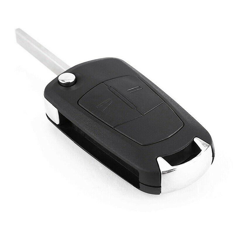 2 Buttons Car Flip Key Cover Fob Case Shell for Vauxhall/Opel Astra H 2004 2005 2006 2007 2008 2009 Corsa D Signium Vectra C