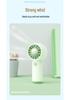 Mini Handheld USB Rechargeable Silent Fan - Perfect Portable Gift for Kids with Optional Custom Logo