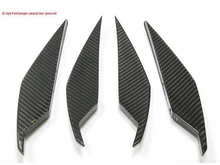 Compatible BMW M3/M4 G80/G82 MP/VS Style Carbon Fiber Hood Vents & Front Canards