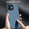 IPhone 11 Case, IPhone 11 with Full Lens Protection, Silicone Soft Edge, Shockproof, Ultra-Thin, Simple And Stylish Leather Texture Case, Elegant Gray