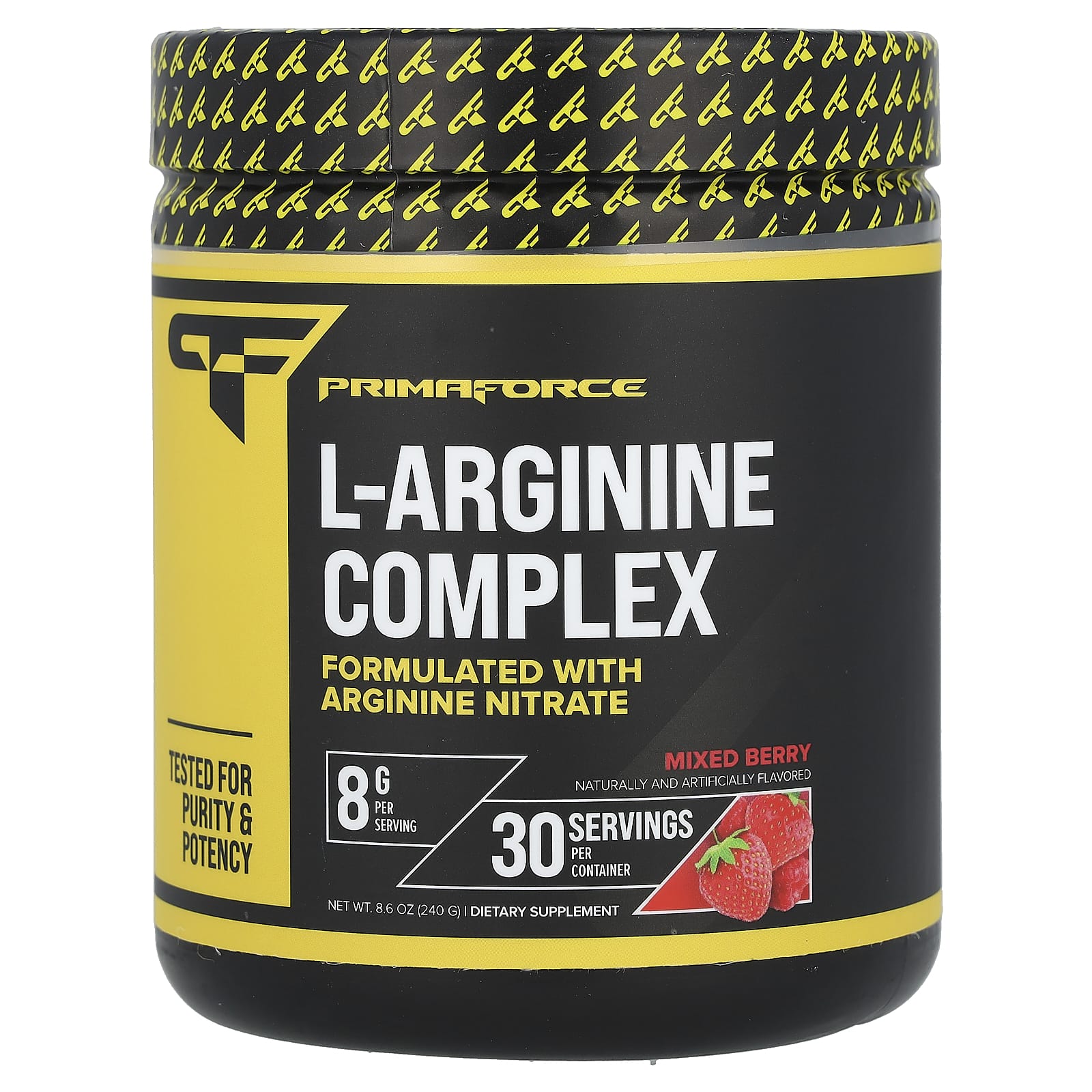 

Primaforce, L-Arginine Complex, Mixed Berry, 8.6 oz (240 g)
