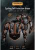 Equipo de Protección para Motocicleta: Traje de Armadura Todoterreno Anticaídas/Anticolisión para Carreras y Seguridad