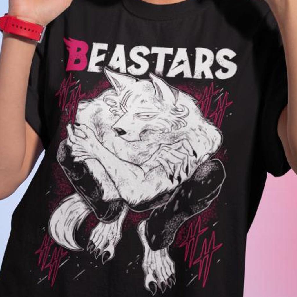 T-Shirt Beastars Legoshi Ragazza Beastars Anime Stile Giapponese Regalo
