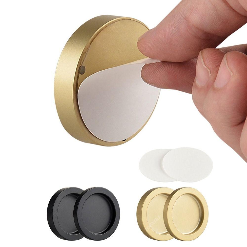 Embedded Cupboard Handles Aluminum Alloy Furniture Handles Invisible Door Handle  Bathroom Door