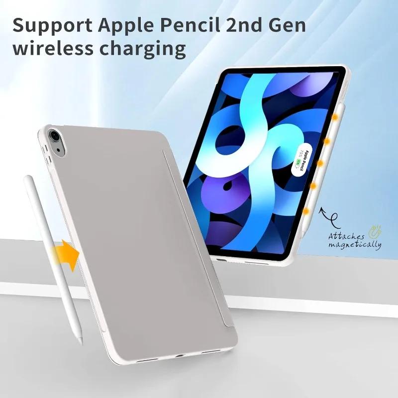 Per Custodia iPad A16 11a 2025 A3355 A3356 Supporto Flip Magnetico Morbido Retro in TPU per iPad 10a Generazione 10.9 2022 Fundas Smart Cover