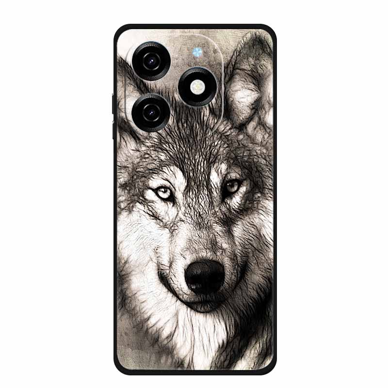 For Blackview Shark 9 5G Case Animals Soft Silicone TPU Phone Cases Back Cover for Blackview Shark9 Fashion Shockproof Fundas