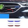 For Buick Lacrosse 2017-2019 3-Color Exterior Front Grille Grill Strips Trim 6PC