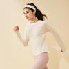 Anta Running Series Simple Round Neck Casual Long Sleeve T-Shirt Women Tops 962615401-6