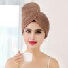 Dry Hair Cap High-Density Microfiber Fast Absorbing Soft Hair Towel Wrap Spiral Twist Non-Slip