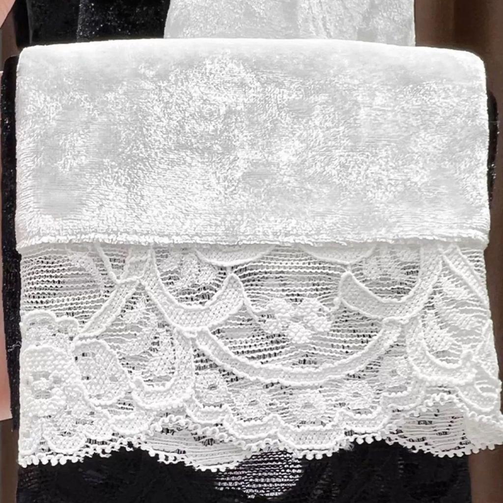 Women's Velvet Base Shirt  Autumn/Winter  Lace V-Neck  Slim Fit Stretch Pullover Velvet T-Shirt