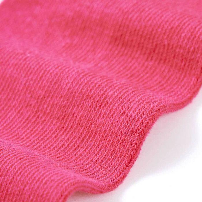 Baby Socks - vidaXL - Bright Pink - 75% Cotton - Elastic Waistband - Unisex