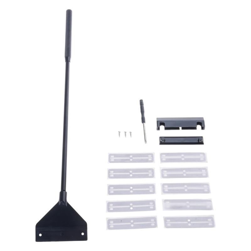 

Multifunctional Aquariums Algae Scraper Stainless Steel Fishtanks Cleaning Tool Kits for Efficient Fishanks Maintenances 1