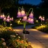 Waterproof Lawn Decoration Light Solar Powered Flower Landscape Light  Yard Patio