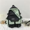 School Bag Female Large Capacity Japanese Junior High School High School Student Backpack Color Matching Tooling Backpack