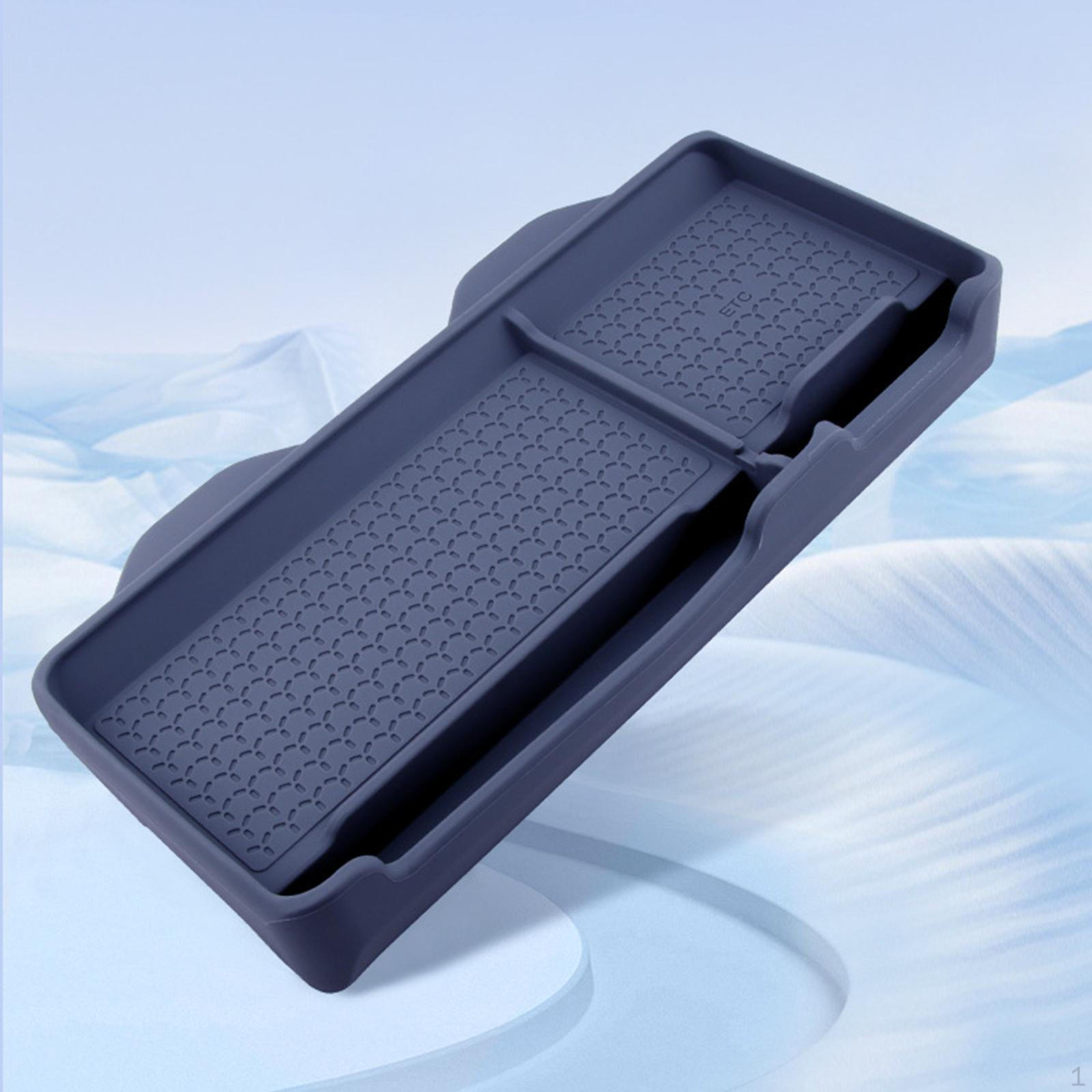 

Car Dashboard Storage Box Organizer Interior Accessories etc Bracket Tray Modification серый