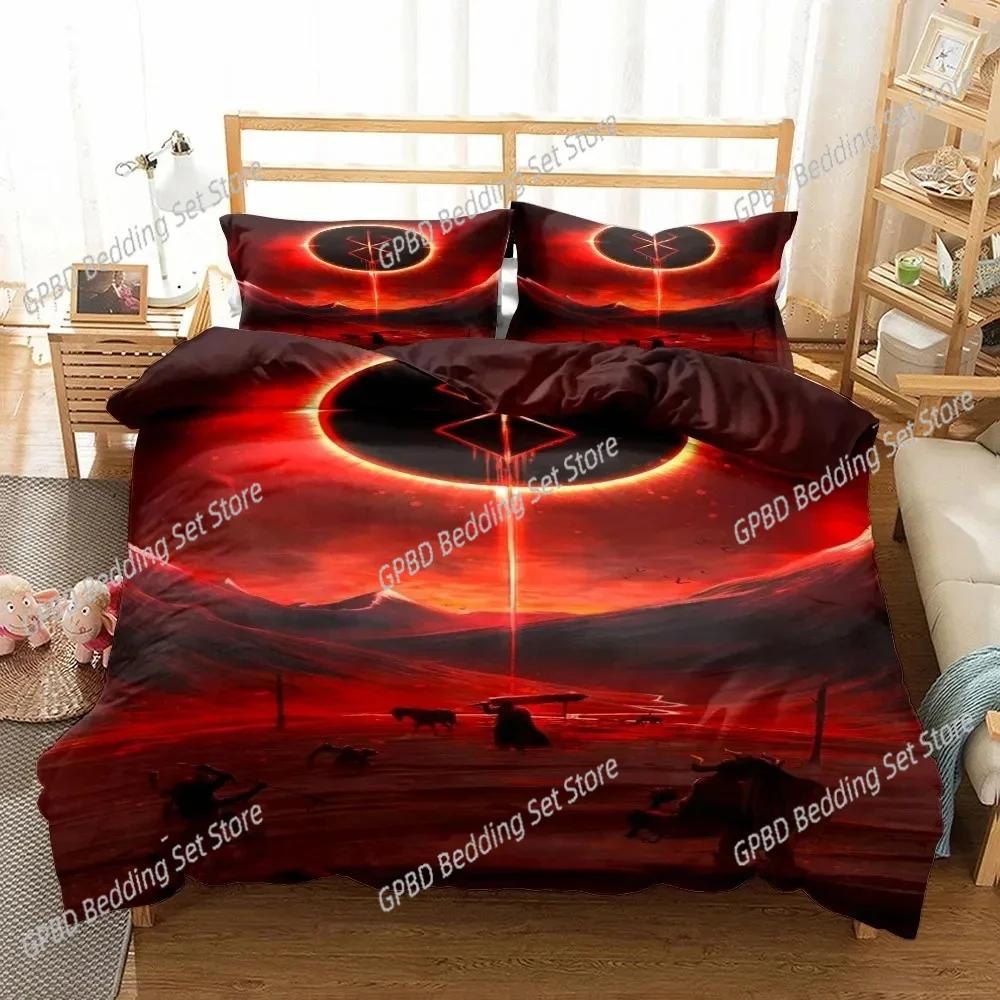 Berserk Anime 3D NEW Duvet Cover Pillowcase Bedding Set Adult Boy Girl Bedroom Decoration Children Single Double Large