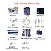 Star Rail Sunday Harmony New Skin Cosplay Costume Sunday Wig Hair Cosplay for Men Role Play Party Outfits