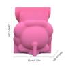 Durable Silicone Mold Lovely Lions Shaped Flower Pots Succulent Planter Pots Mould Pen Holder Moulds Home Decorations