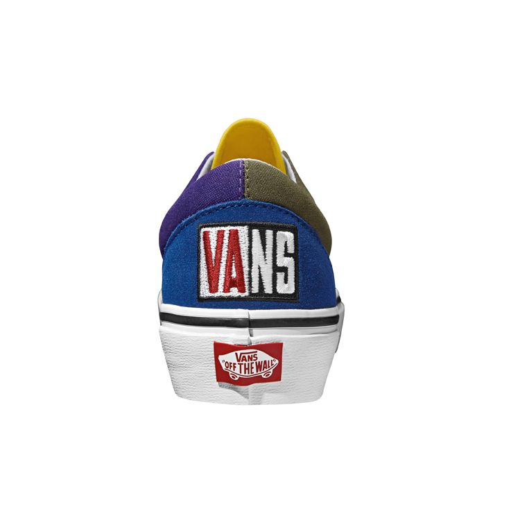 Vans Otw Rally Era Patchwork Casual Low-Top Canvas Shoes Unisex Sneakers Green Purple VN0A4BV4VXU