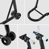 Donext Bike Rear Maintenance For Rear Wheel Load Capacity Comes with L Type U Black Stand, Stand, Maintenance, 340kg, 750LBS, Casters, & Type,