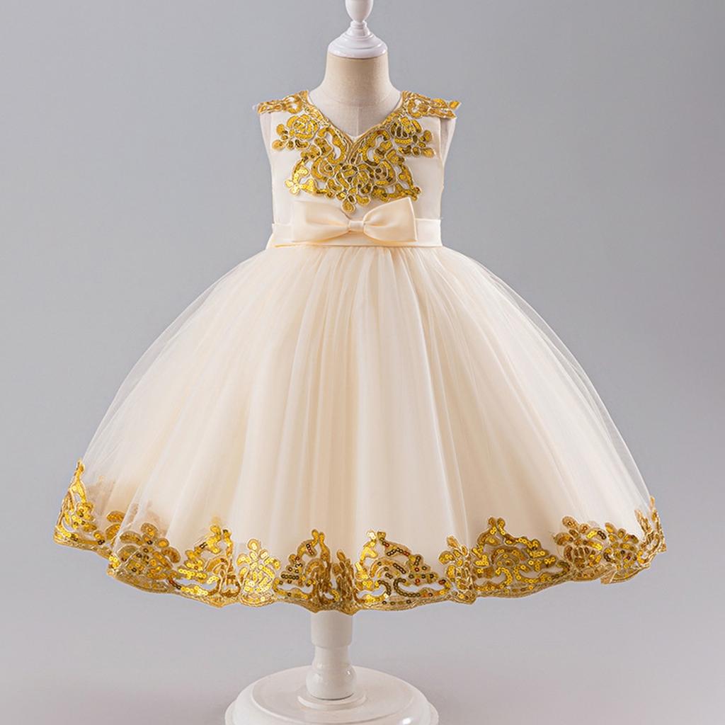 Girls Princess Gown Performance