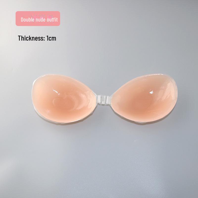Autocolante din silicon pentru sâni: Sutien invizibil push-up fără bretele pentru rochii de mireasă