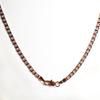 Rose Gold/gold Color Plain Chain for Women's Daily Jewelry