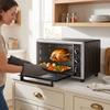 46 L Mini Oven with Rotisserie, Convection, Temperature Control and Timer, 1800 W, Black