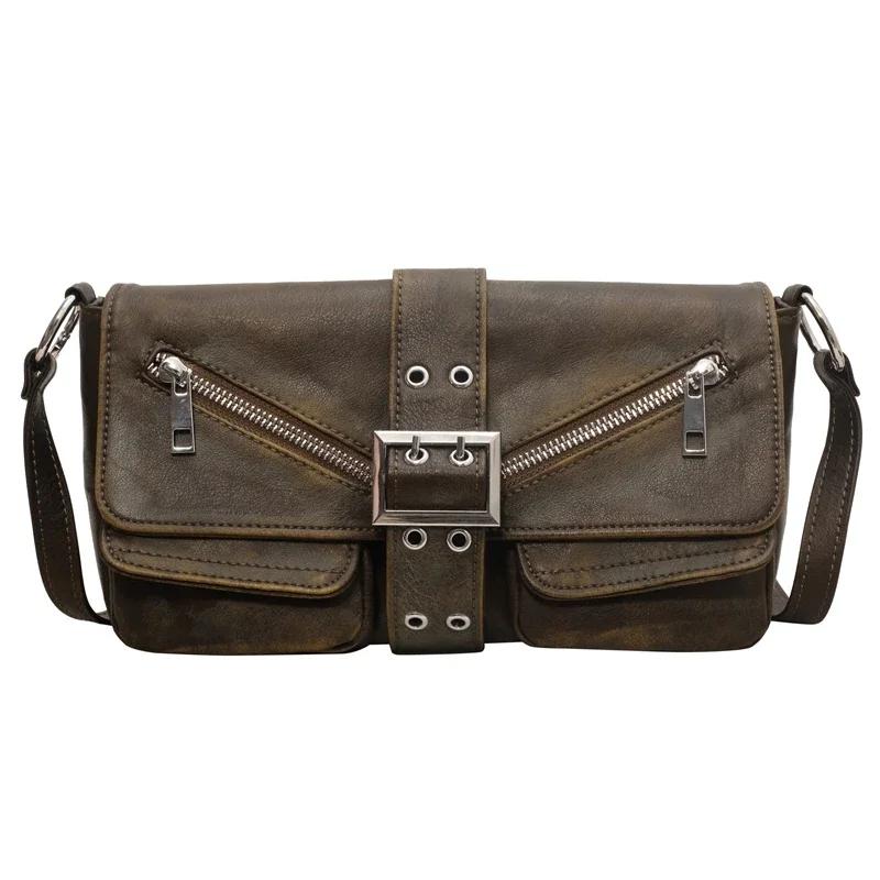 

Сумки через плечо Plutonium для женщин, сумка через плечо, застежка-молния, линия изгиба, шов, сплошная форма