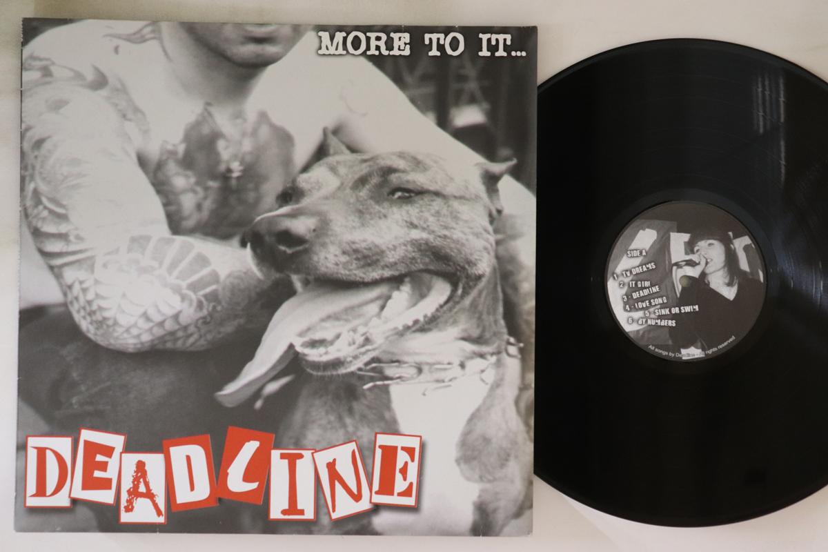 

LP Record DEADLINE More To It... SBR003 SOCIAL BOMB 2002 Germany Rock Used