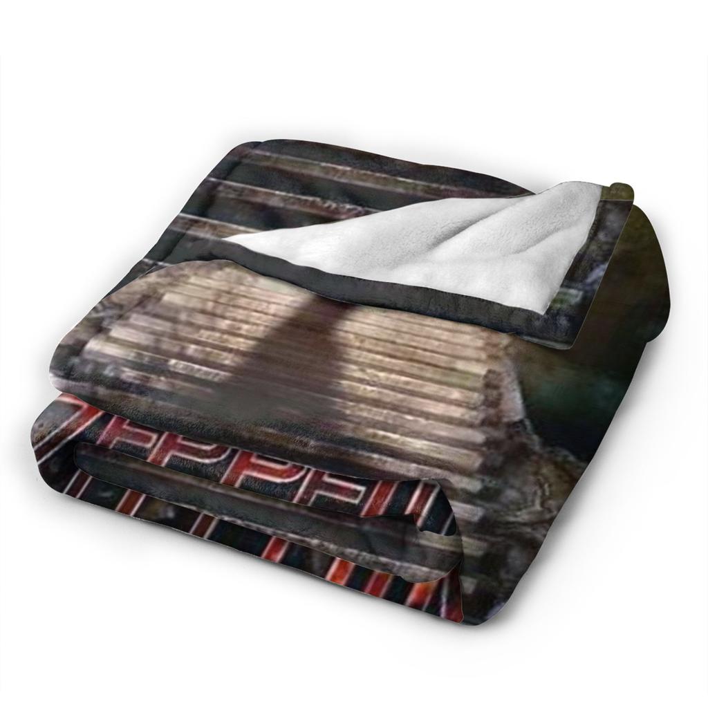 Coperta Plaid L-LedS Z-Zeppelin-ES per Divano Morbida Coperta in Peluche 50x60 Pollici Plaid Multitaglia per Tutte le Stagioni