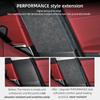 For BMW F10 F18 Series 5 Made of Alcantara Car Interior Tuning Center B Pillars Panel Trim Frame Performance Sticker Accessories
