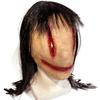 Halloween straszny uśmiech maska zabawki azja pół twarzy przebranie na karnawał maska zabawki