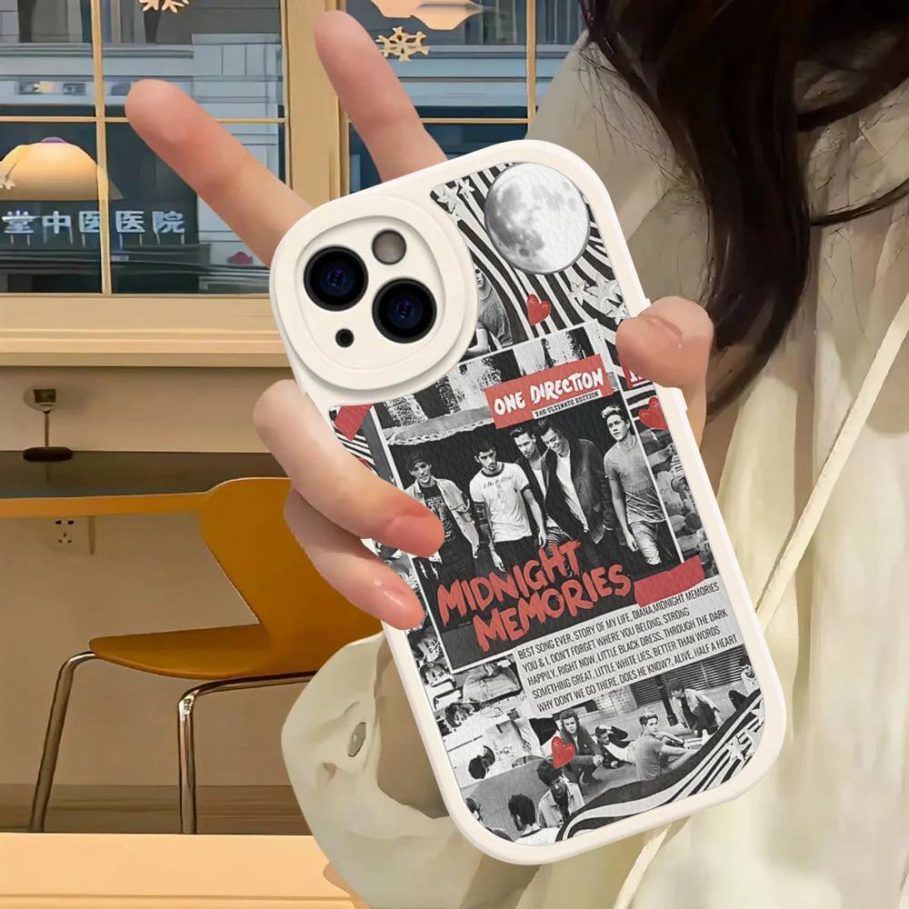 Classic Vintage O-One D-Directions Phone Case Hard Leather For IPhone 14 13 16 Mini 15 14 11 12 Pro Max Plus Fundas iPhone 14