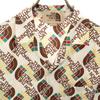 unused GUCCI Made in Italy North Face collaboration silk Total logo Short sleeve shirt Men's Used