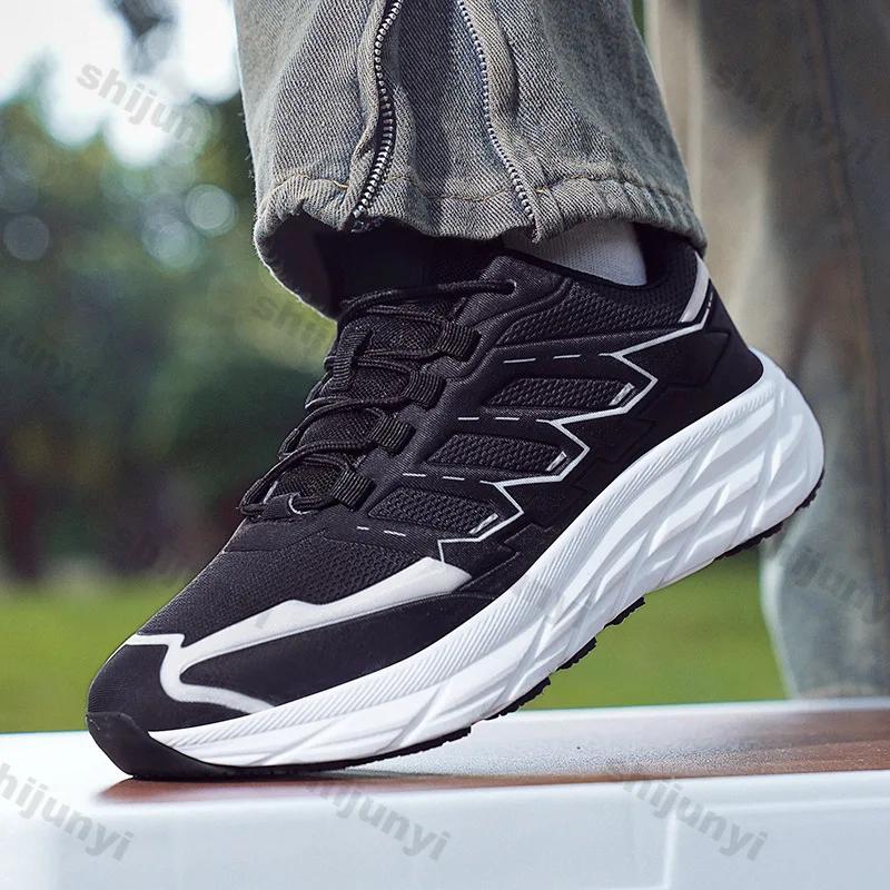 Мужские повседневные кроссовки Весна Осень Беговые кроссовки Платформа Тренд Дышащие — фото 5